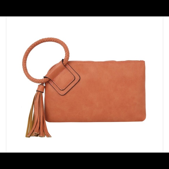 Designer Inspired Tassel Wristlet - New - Picture 7 of 12